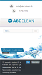 Mobile Screenshot of abc-clean.dk